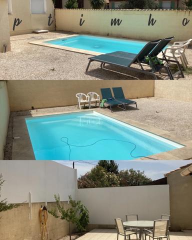 Plain-pied accessible PMR avec piscine et revenus solaires
