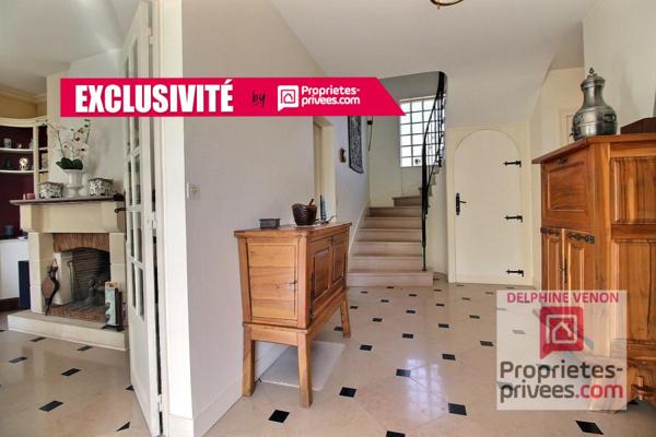 Exclusivité - Maison sur un terrain constructible de 2 300 m² à 2 pas du centre ville et des écoles à Châteauneuf Sur Loire