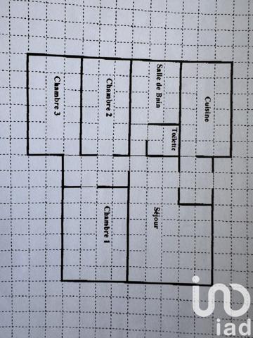 Appartement 5 pièces de 66 m² à Lourdes (65100)