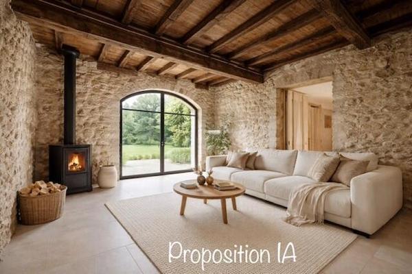 Exclusivité - Idrac-Respaillès - Maison à rénover avec jardin, chai et étable