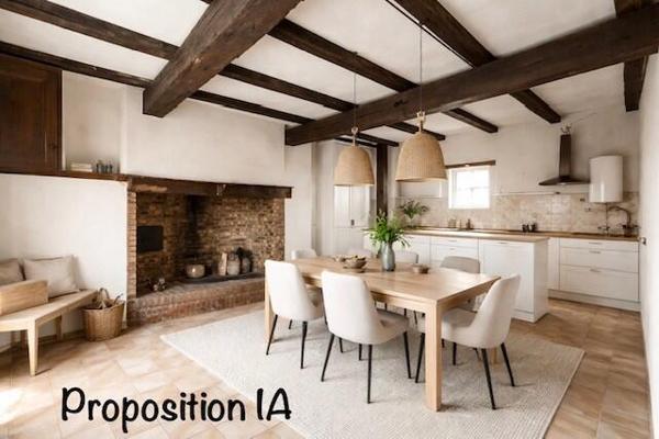 Exclusivité - Idrac-Respaillès - Maison à rénover avec jardin, chai et étable