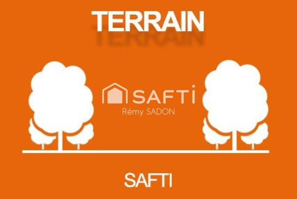Terrain borné, au calme, en 1ere ligne