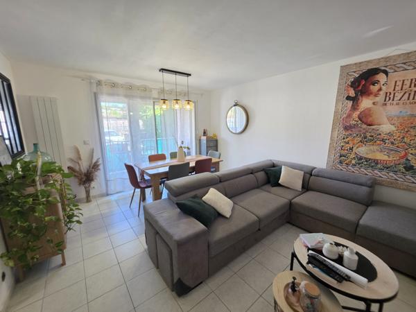 Boujan-sur-Libron (34760) LOCATION – Appartement T3 meublé – Boujan-sur-Libron (34760)