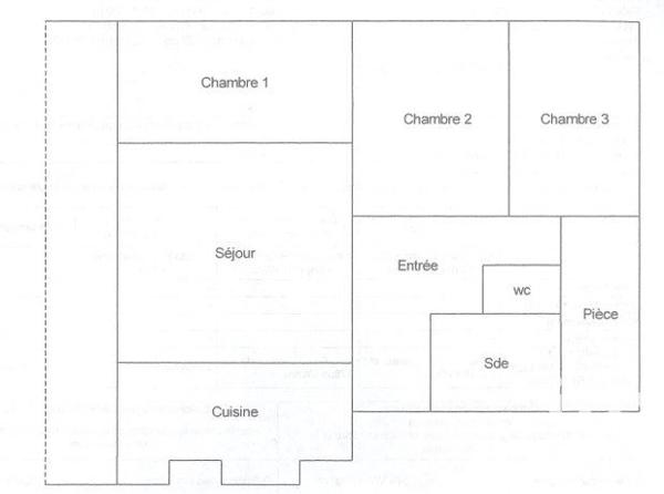 Appartement à vendre 4 pièces 73 m² Joigny