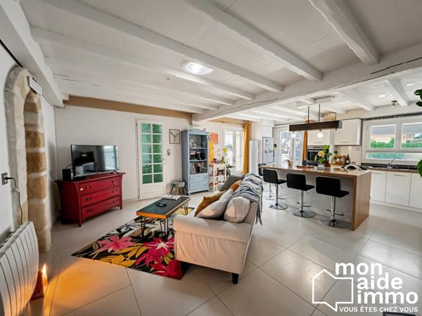 Maison de plain-pied – Garage– Jardin clos 450m² – Coutras