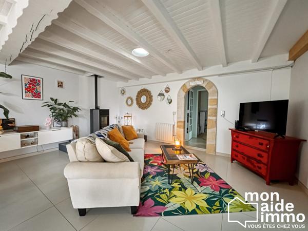 Maison de plain-pied – Garage– Jardin clos 450m² – Coutras