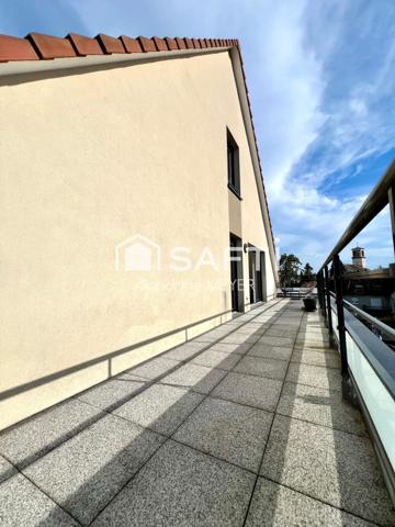 Magnifique appartement en attique 121 m²