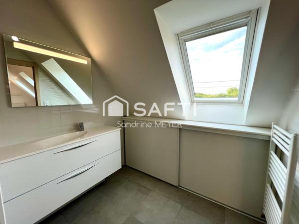 Magnifique appartement en attique 121 m²