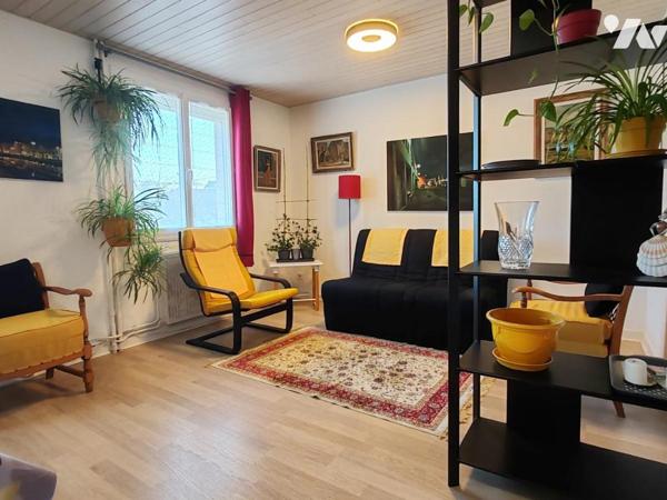 2236 - MORLAIX - APPARTEMENT T3 AVEC GARAGE ET JARDIN