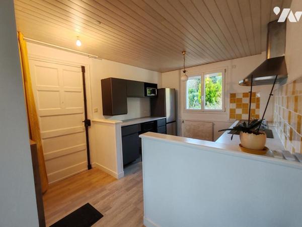 2236 - MORLAIX - APPARTEMENT T3 AVEC GARAGE ET JARDIN