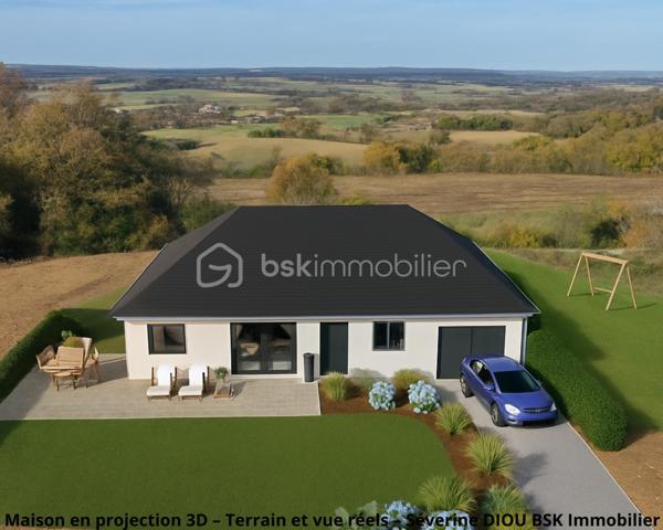 Terrain de 1 200 m²