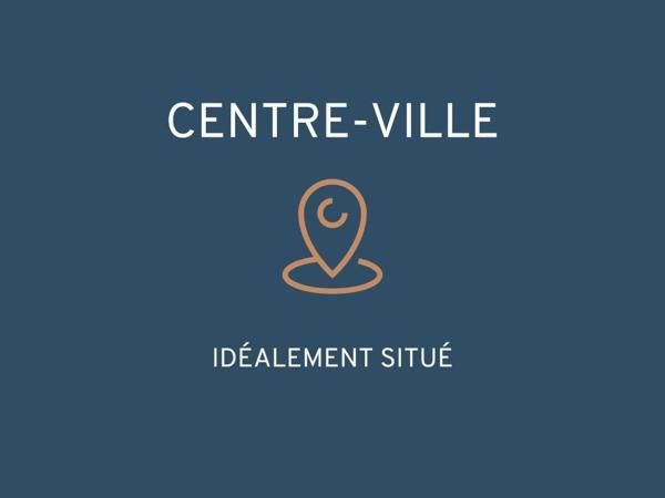 CENTRE-VILLE D'HENNEBONT : Local commercial loué