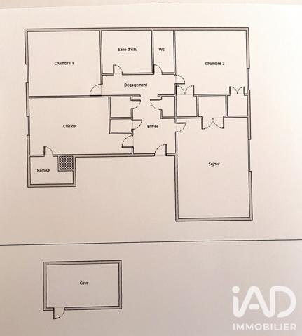 Appartement à vendre 3 pièces 65,24 m² Champ-sur-Drac