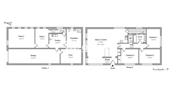 À vendre Maison 4 pièces 160 m² - Bossey 74160