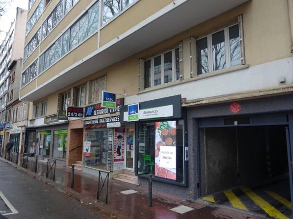 Saint Cyprien, garage en sous-sol