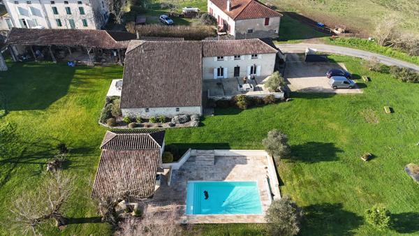 20 min de MARMANDE - MAISON EN PIERRE RENOVEE AVEC PISCINE ET DEPENDANCES Détails des diagnostics énergétiques