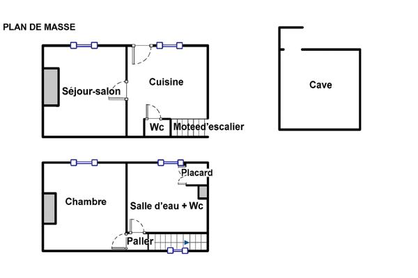Maison à vendre 2 pièces 47 m² Bernay