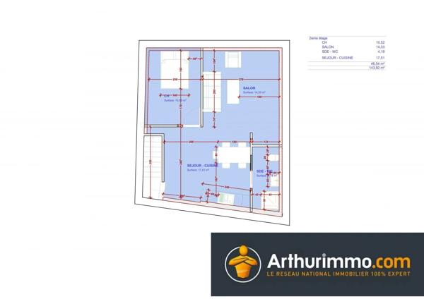 Vente                                                      Appartement
                        
                     2 pièces                      55 m2                     à Bourgoin-Jallieu