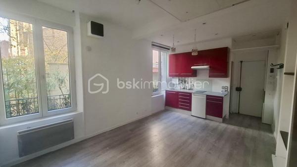 Appartement de 21,80 m²