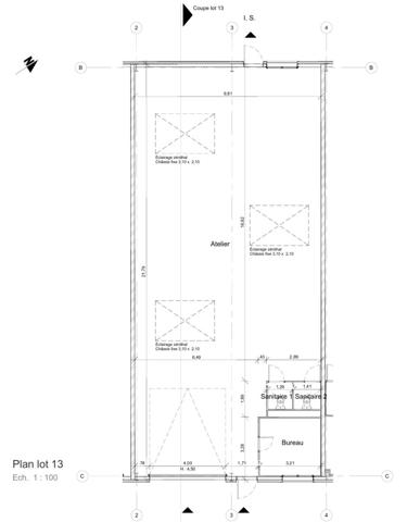 Local d'activité 220 m2
