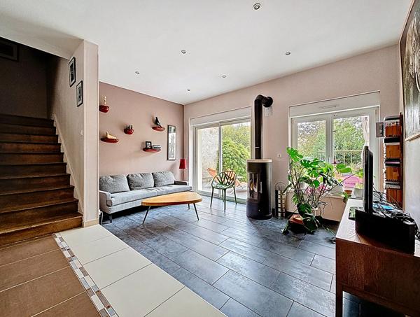 Maison de ville à Saint-Max _ 5 chambres _ bureau _ terrasse _ jardin