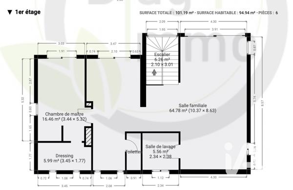 Maison à vendre 7 pièces 182 m² Roquebrune-sur-Argens