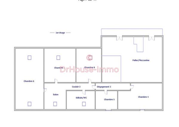 Maison à vendre 10 pièces de 289 m²