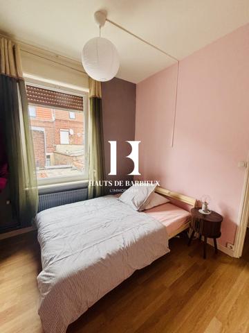 Maison mitoyenne 2 côtés à louer, 5 pièces - Roubaix 59100