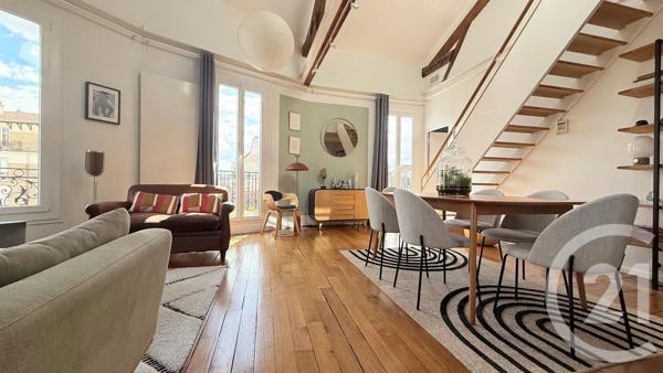 Appartement Duplex à vendre  3 pièces - 85,74 m 2   PARIS  - 75006