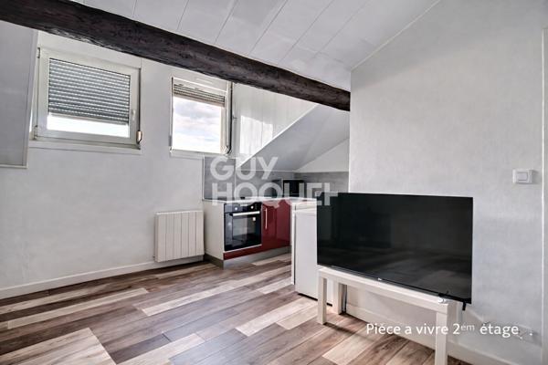 Appartement T1 à louer à Nancy - Dernier étage avec cuisine équipée