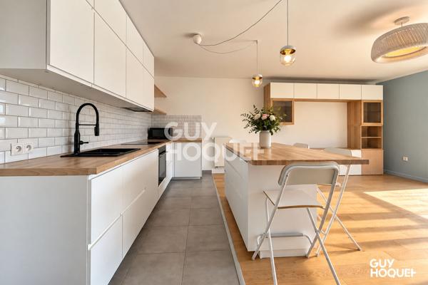 4 PIÈCES TRAVERSANT - BALCON & PARKING
