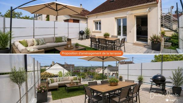 Appartement avec terrasse exceptionnelle de 54 m²