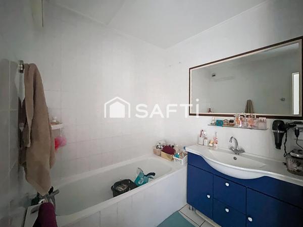 Maison de ville F4/5 100m² +jardin proche métro