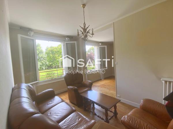 T3 avec garage et cave – Beau potentiel