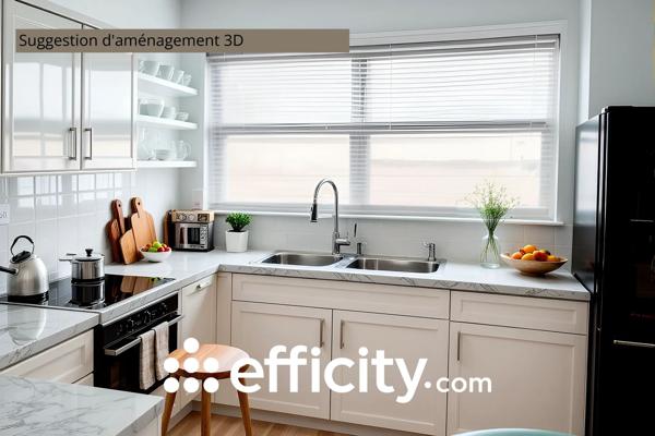 Appartement 3 pièces - 67 m² Exclusivité efficity