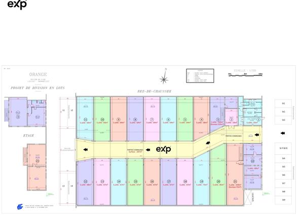 ORANGE 84100 -  Murs de Bureaux & Stockage 140 m²
