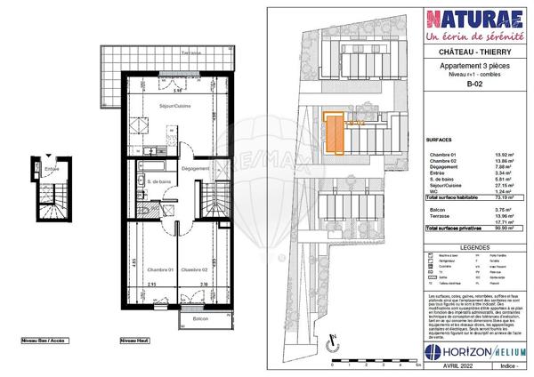 Appartement  en vente - Aisne - 02