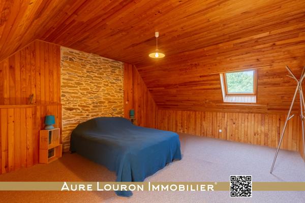 Hèches (65250) GRANGE PYRENEENNE 5 PIECES ±125M² AVEC DEPENDANCES AUX PORTES DES VALLEES D'AURE ET LOURON