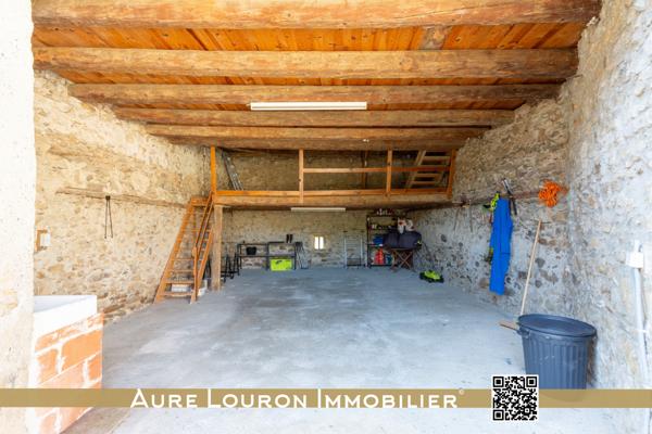 Hèches (65250) GRANGE PYRENEENNE 5 PIECES ±125M² AVEC DEPENDANCES AUX PORTES DES VALLEES D'AURE ET LOURON