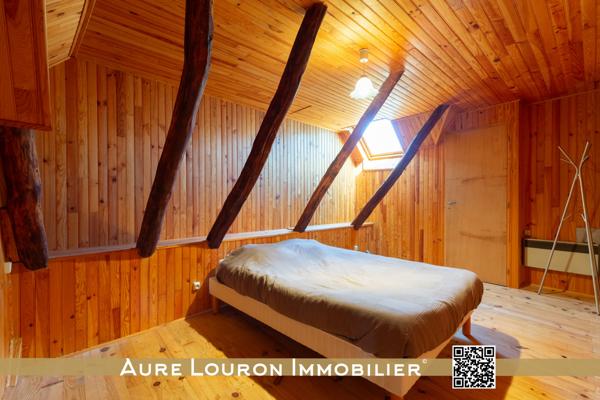 Hèches (65250) GRANGE PYRENEENNE 5 PIECES ±125M² AVEC DEPENDANCES AUX PORTES DES VALLEES D'AURE ET LOURON