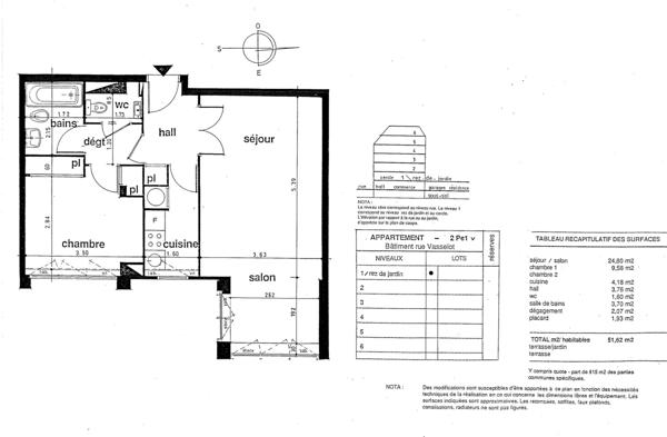 Rennes (35000) T2 52m² Les Hespérides