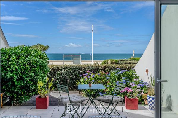 Bel appartement avec jardin face à l’Océan