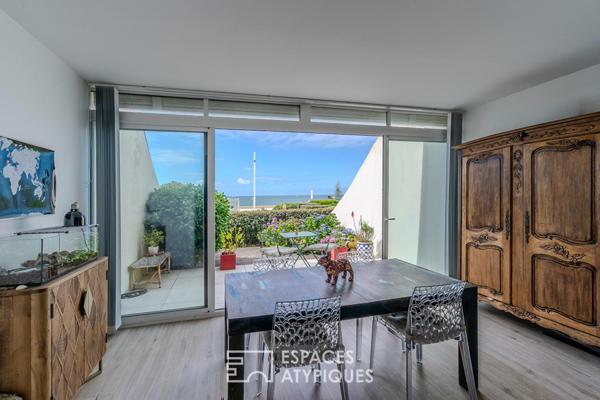 Bel appartement avec jardin face à l’Océan