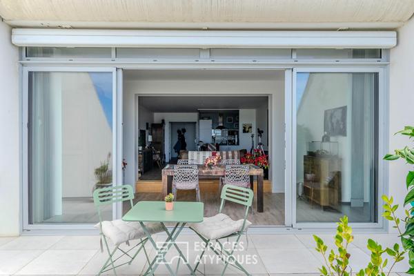 Bel appartement avec jardin face à l’Océan