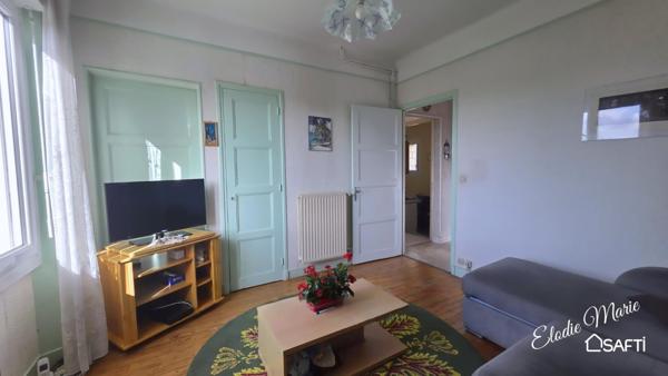 Maison de 76m2, 2 chambres sur une parcelle de 441m2