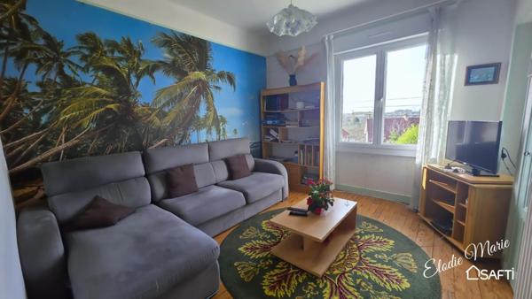 Maison de 76m2, 2 chambres sur une parcelle de 441m2