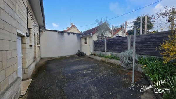 Maison de 76m2, 2 chambres sur une parcelle de 441m2