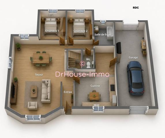 Maison à vendre 6 pièces de 167 m²