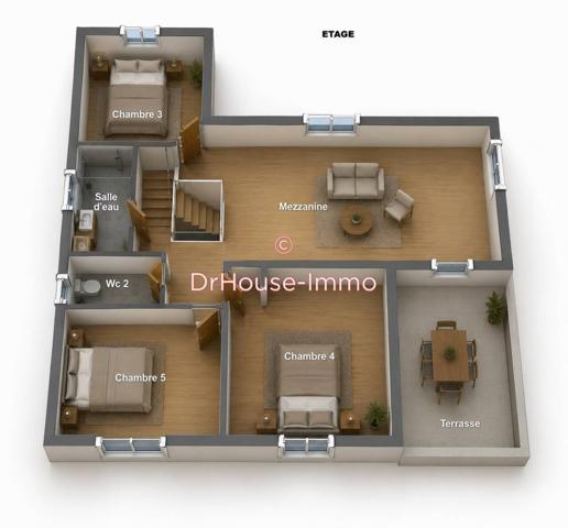 Maison à vendre 6 pièces de 167 m²