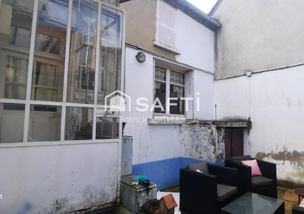 Maison de ville avec un fort potentiel à exploiter